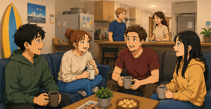 オーストラリアのシェアハウス