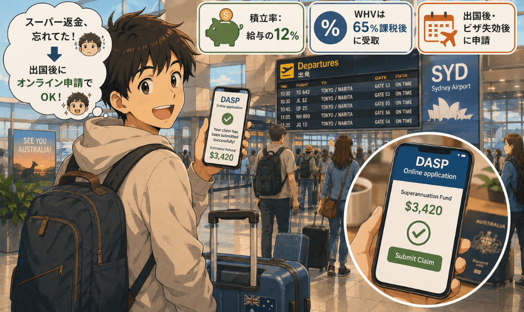 オーストラリアのDASP年金払い戻し