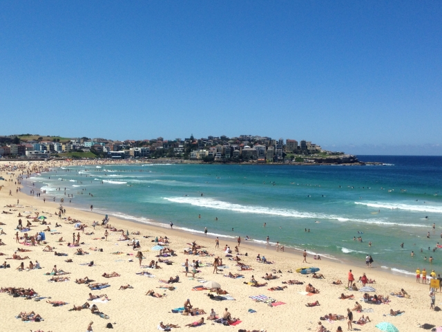 ボンダイビーチ（オーストラリア ニューサウスウェールズ州）