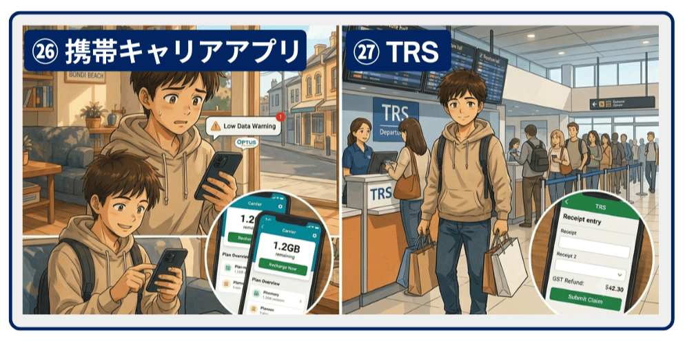 オーストラリア生活を支える便利アプリ一覧